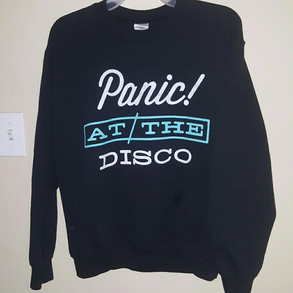 Panic at the disco crew neck sweatshirt